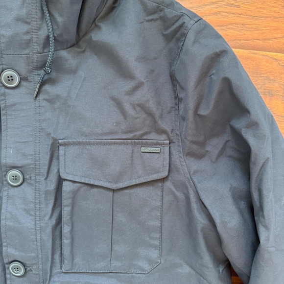 Volcom 5000mm Parka - Black - Size M - Picture 2 of 4